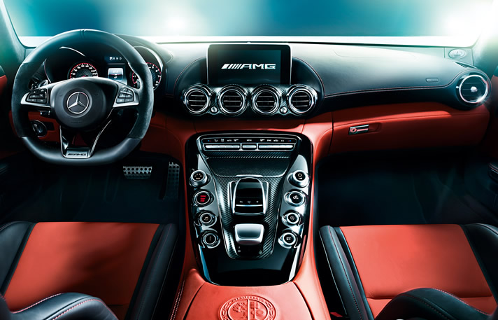 Mercedes AMG GT interior